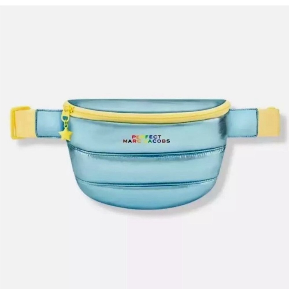 Marc Jacobs Puffer Blue Belt Bag